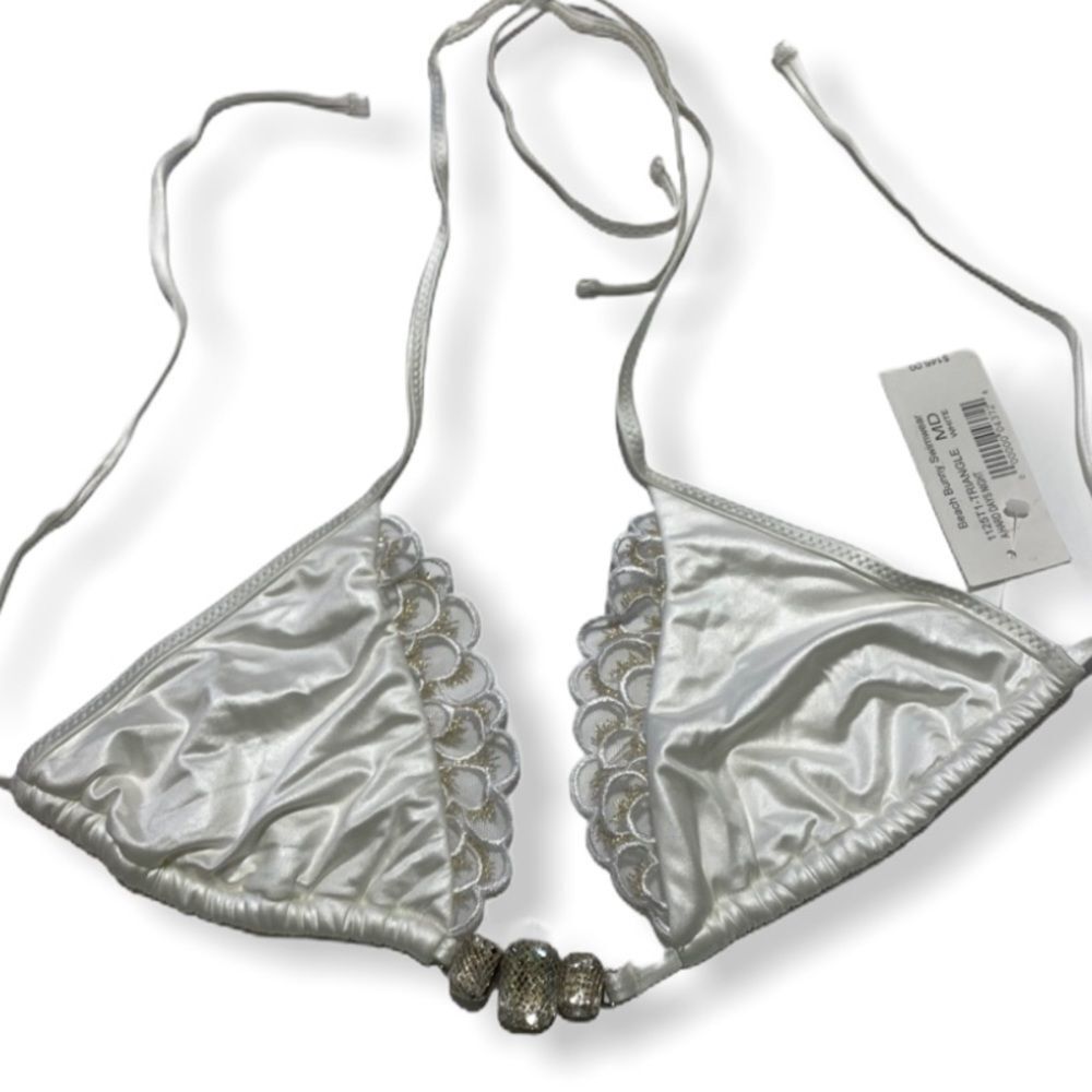 Beach Bunny A Hard Days Night Bikini‎ Top NWT